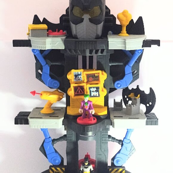 Imaginext Batman Joker Batcave Tower Fisher Price DC Bat Cave Playset 2014 - Picture 8 of 16